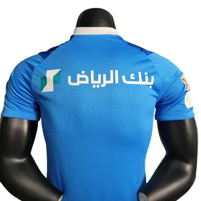 Camisa Al-Hilal I (Home) 23/24 - Jogador Masculina - Azul - Manto Elegante
