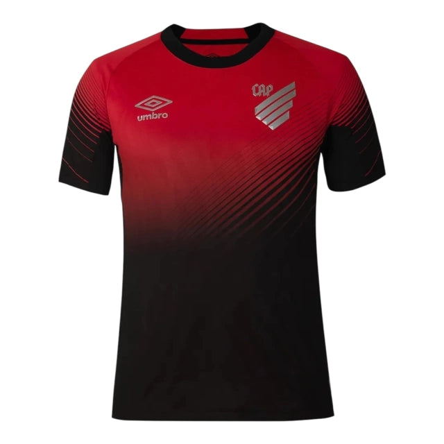 Camisa Athletico Paranaense I 25/26 - Torcedor Masculina - Preto e Vermelho