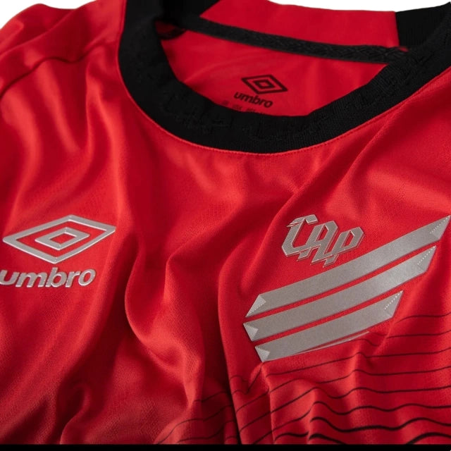 Camisa Athletico Paranaense I 25/26 - Torcedor Masculina - Preto e Vermelho