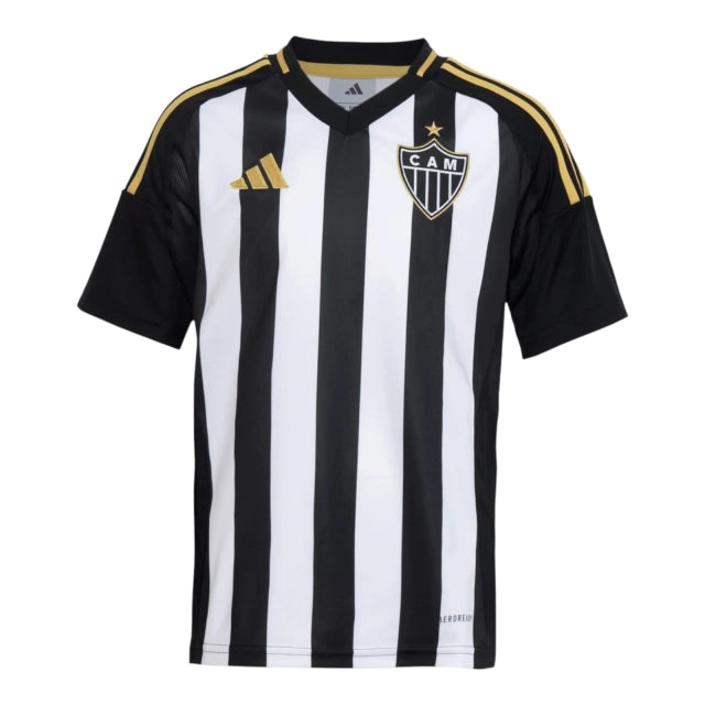 Camisa Atlético Mineiro I 25/26 - Torcedor Masculina - Preto e Branco