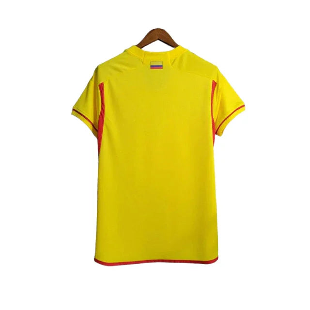 Camisa Seleção da Colômbia I (Home) 23/24 - Torcedor Masculina - Amarelo - Manto Elegante