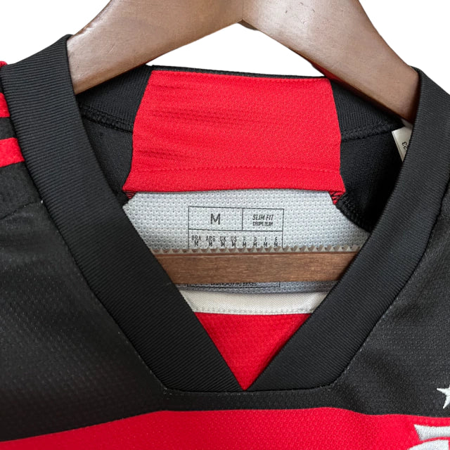Flamengo Home Shirt 24/25 - Women's Fan Shirt - Red and Black