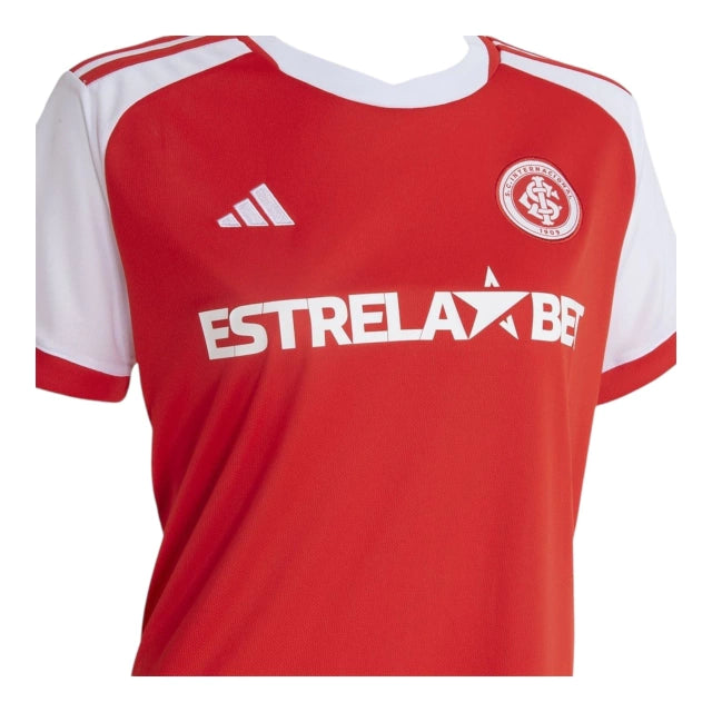 Camisa Internacional I 24/25 - Torcedor Feminina - Vermelho