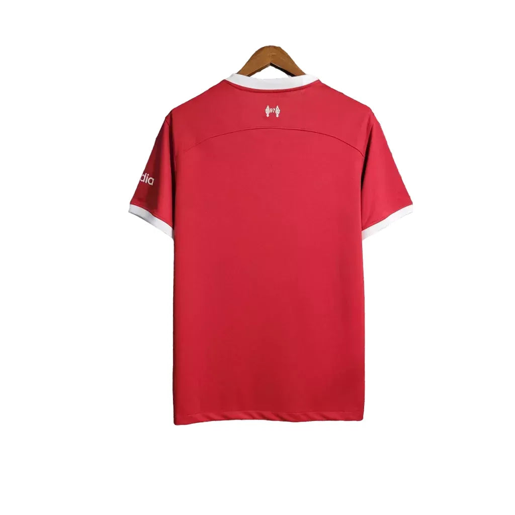 Camisa Liverpool I (Home) 23/24 - Torcedor Masculina - Vermelho - Manto Elegante
