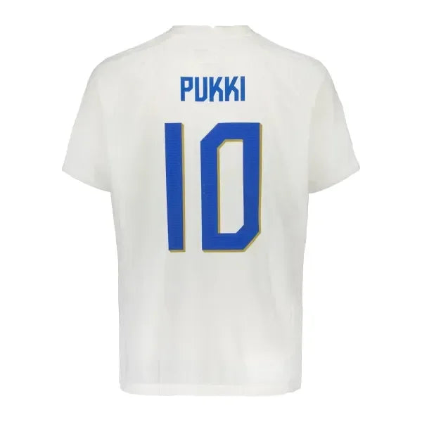 Camisa Seleção da Finlândia I (Home) 2022 - Torcedor Masculina - Branco - Manto Elegante