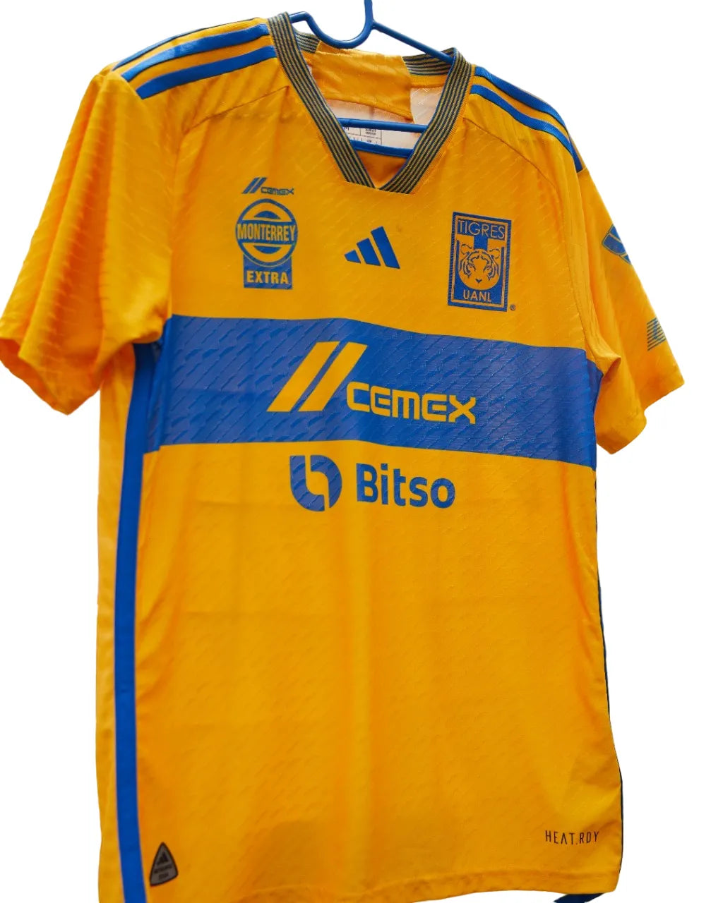 Camisa Tigres do México I (Home) 23/24 - Torcedor Masculina - Amarelo - Manto Elegante