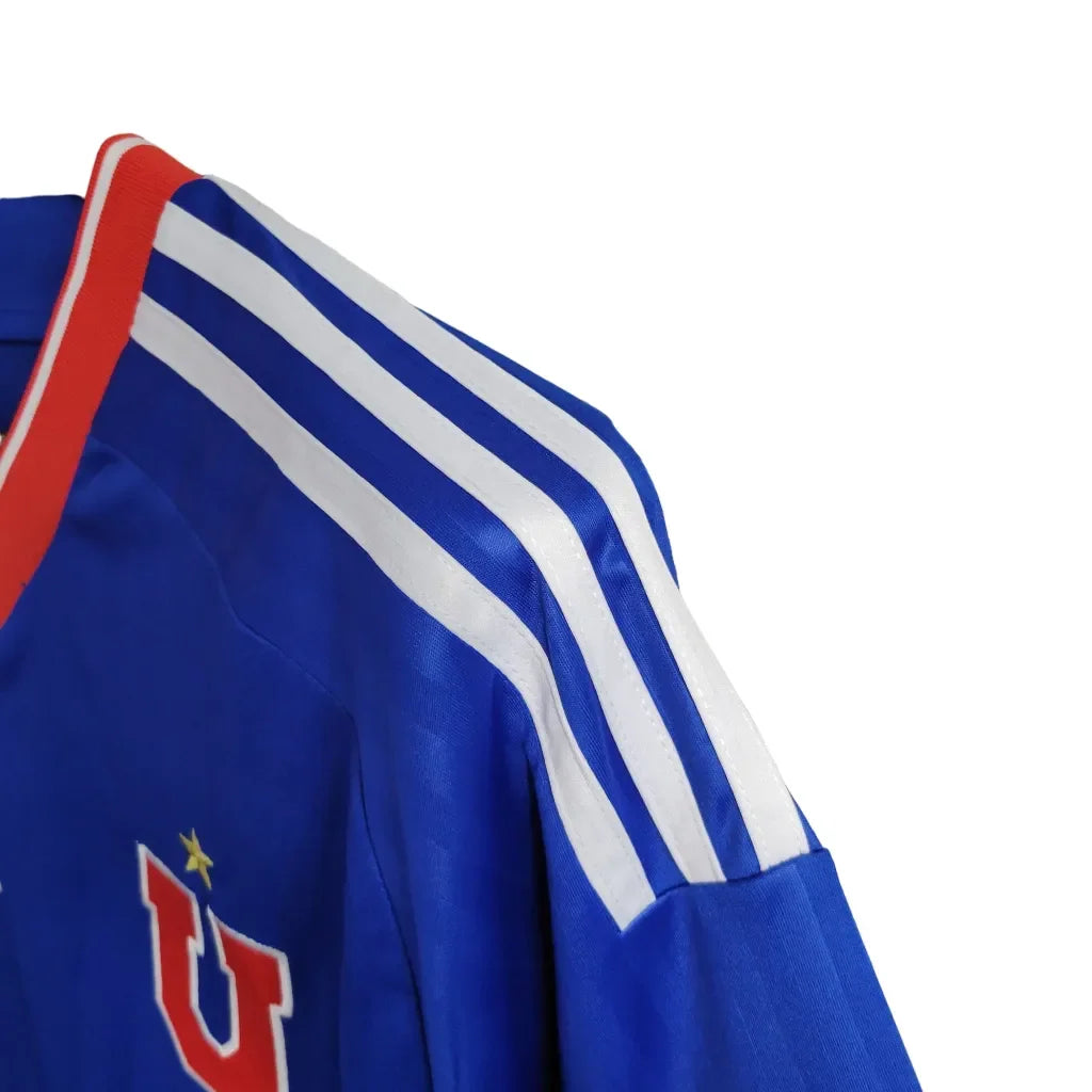Camisa Universidad de Chile I (Home) 23/24 - Torcedor Masculina - Azul - Manto Elegante