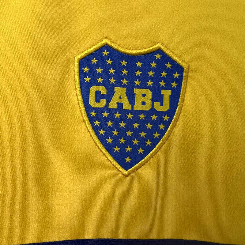 Camisa Boca Juniors II (Away) 23/24 - Torcedor Masculina - Amarelo - Manto Elegante