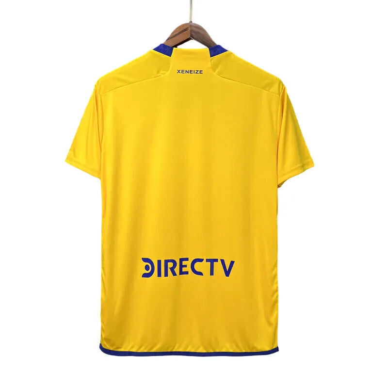 Camisa Boca Juniors II (Away) 23/24 - Torcedor Masculina - Amarelo - Manto Elegante