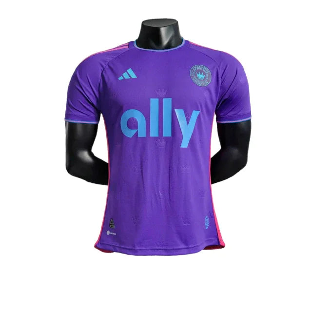Camisa Charlotte FC II (Away) 23/24 - Jogador Masculina - Roxo - Manto Elegante