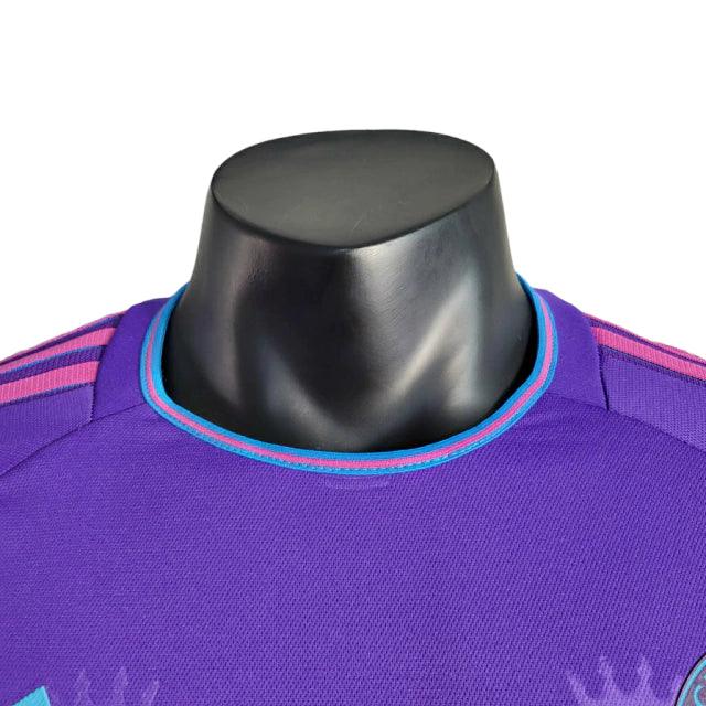 Camisa Charlotte FC II (Away) 23/24 - Jogador Masculina - Roxo - Manto Elegante