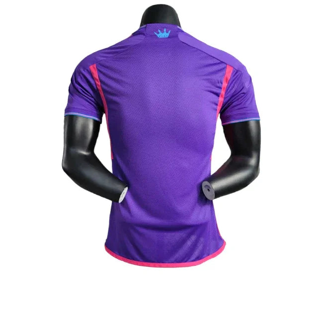 Camisa Charlotte FC II (Away) 23/24 - Jogador Masculina - Roxo - Manto Elegante