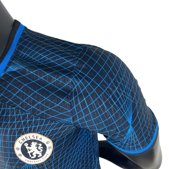 Camisa Chelsea II (Away) 23/24 - Jogador Masculina - Azul - Manto Elegante