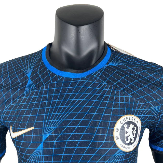 Camisa Chelsea II (Away) 23/24 - Jogador Masculina - Azul - Manto Elegante