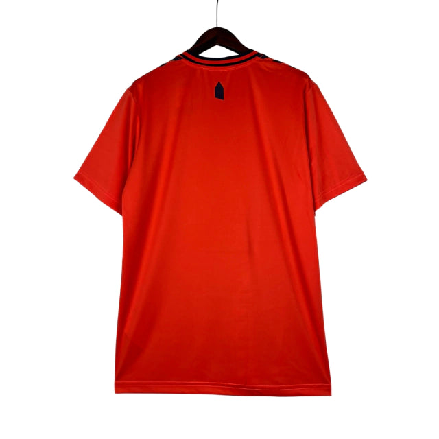 Camisa Everton II (Away) 23/24 - Torcedor Masculina - Vermelho - Manto Elegante