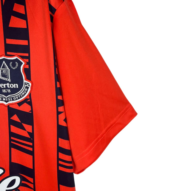 Camisa Everton II (Away) 23/24 - Torcedor Masculina - Vermelho - Manto Elegante