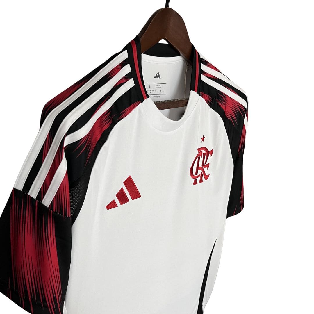 Camisa Flamengo II 25/26 - Torcedor Masculina - Branco