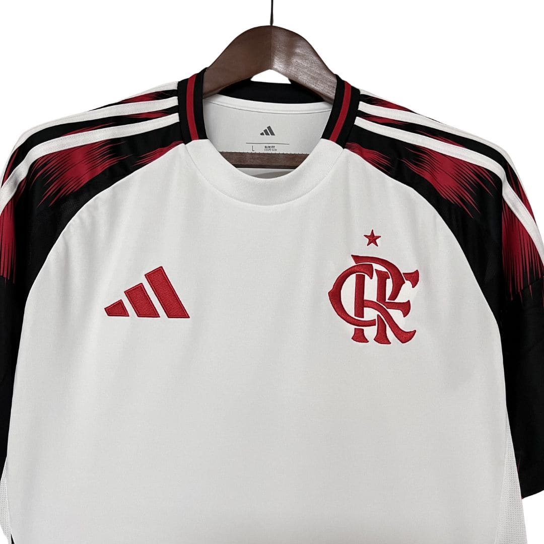 Camisa Flamengo II 25/26 - Torcedor Masculina - Branco