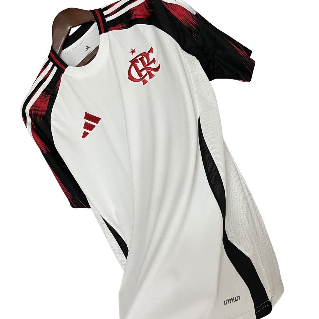Camisa Flamengo II 25/26 - Torcedor Masculina - Branco
