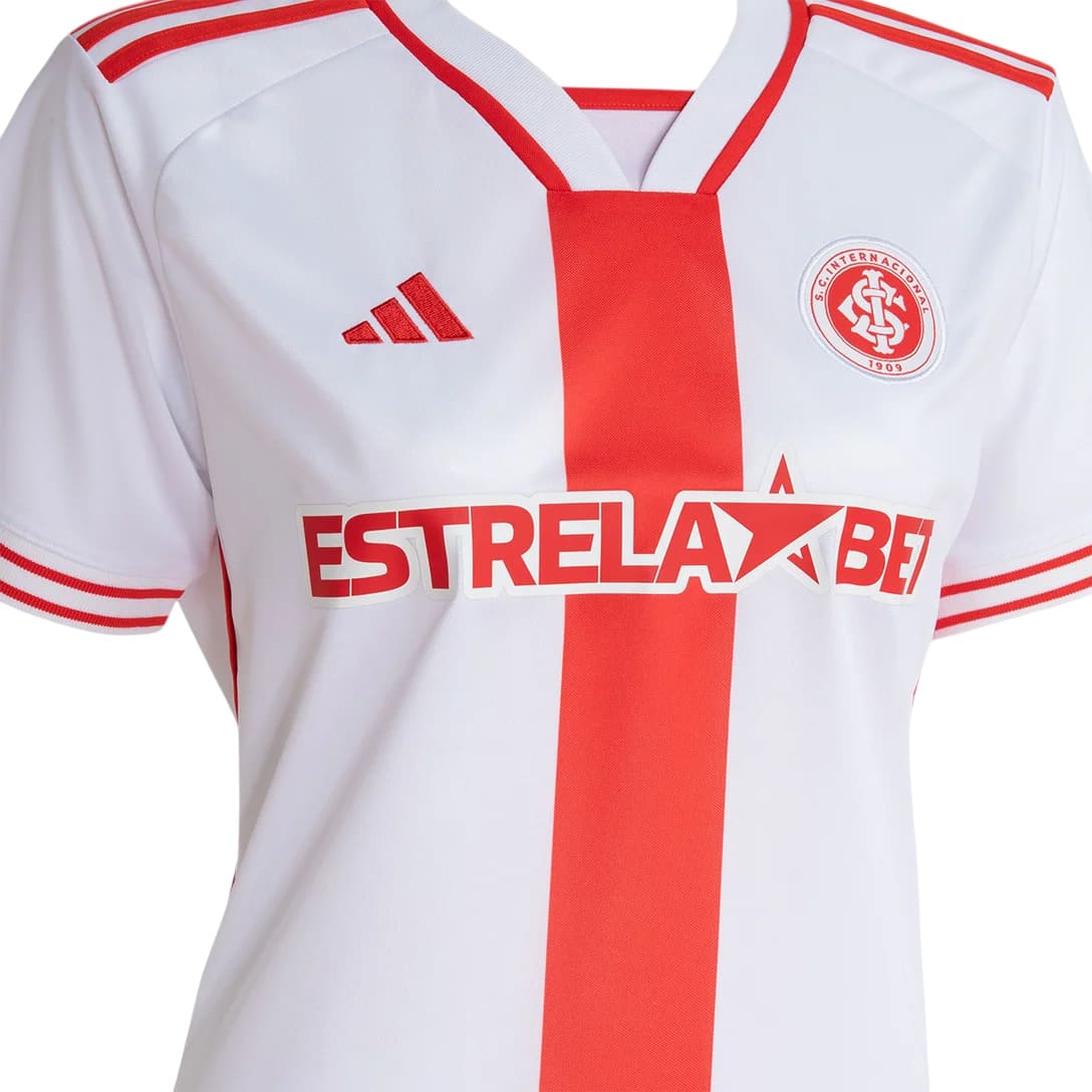 Camisa Internacional II 24/25 - Torcedor Feminina - Branco