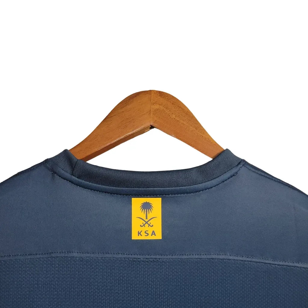 Camisa Al-Nassr II (Away) 23/24 - Torcedor Masculina - Azul - Manto Elegante