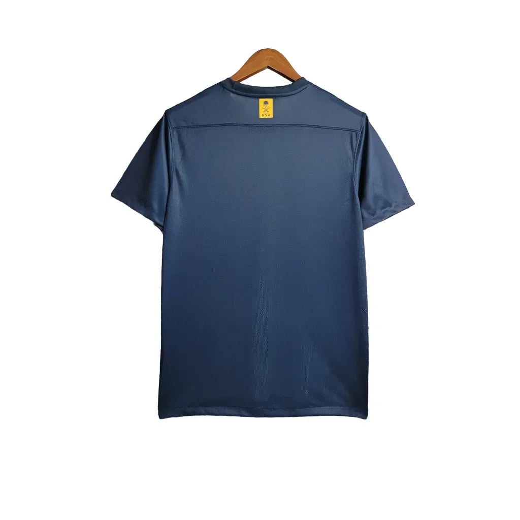 Camisa Al-Nassr II (Away) 23/24 - Torcedor Masculina - Azul - Manto Elegante