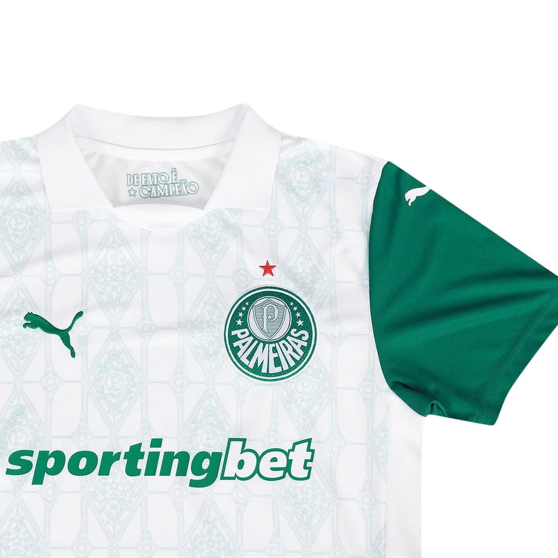 Camisa Palmeiras II 25/26 - Torcedor Masculina - Branco