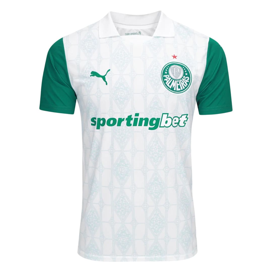 Camisa Palmeiras II 25/26 - Torcedor Masculina - Branco