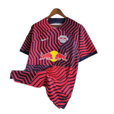Camisa RB Leipzig II (Away) 23/24 - Torcedor Masculina - Vermelho - Manto Elegante