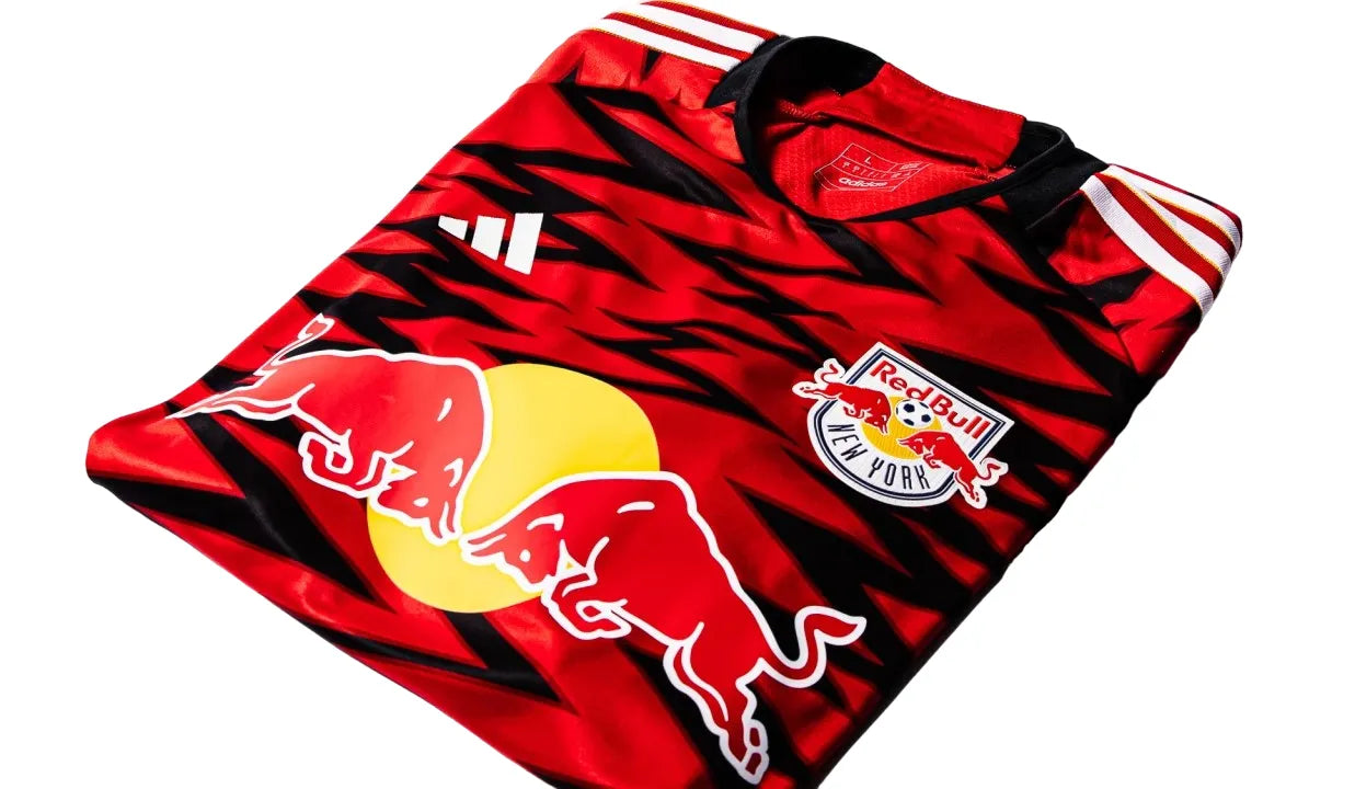 Camisa RB New York II (Away) 23/24 - Torcedor Masculina - Vermelho - Manto Elegante