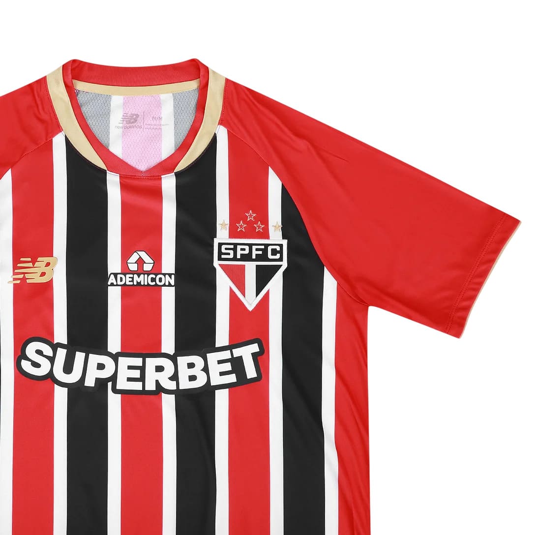 Camisa São Paulo II 25/26 - Torcedor Masculina - Tricolor