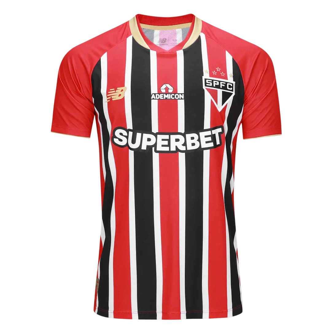 Camisa São Paulo II 25/26 - Torcedor Masculina - Tricolor