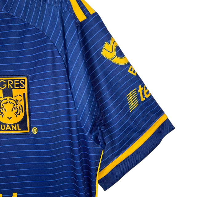 Camisa Tigres do México II (Away) 23/24 - Torcedor Masculina - Azul Marinho - Manto Elegante
