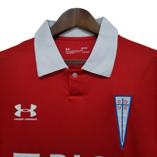 Camisa Universidad Católica II (Away) 23/24 - Torcedor Masculina - Vermelho - Manto Elegante