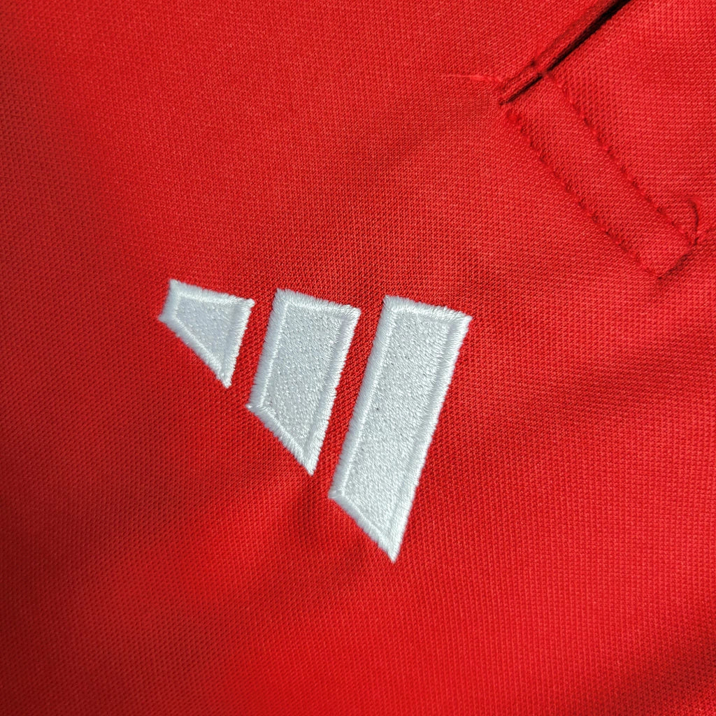 Camisa Universidad de Chile II (Away) 23/24 - Torcedor Masculina - Vermelho - Manto Elegante