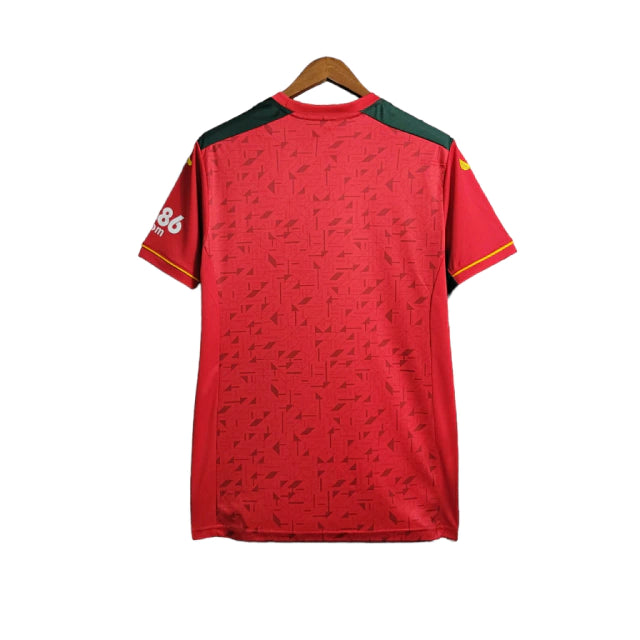 Camisa Wolves II (Away) 23/24 - Torcedor Masculina - Vermelho - Manto Elegante