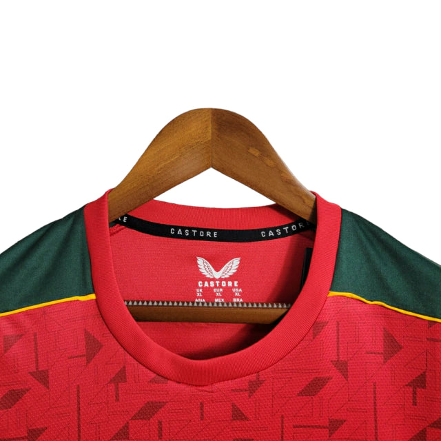 Camisa Wolves II (Away) 23/24 - Torcedor Masculina - Vermelho - Manto Elegante