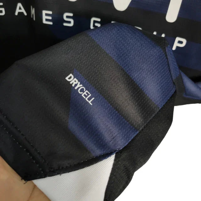 Camisa Al-Hilal III (Third) 23/24 - Torcedor Masculina - Preto e Azul - Manto Elegante