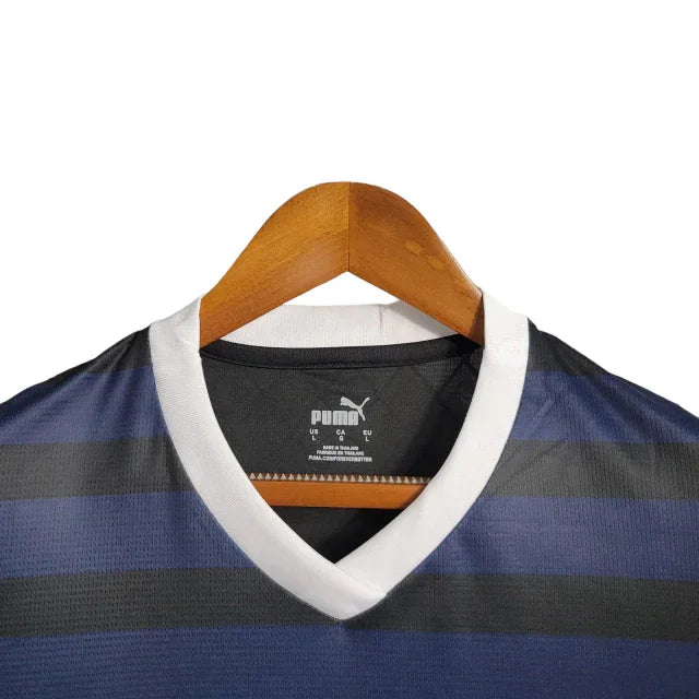 Camisa Al-Hilal III (Third) 23/24 - Torcedor Masculina - Preto e Azul - Manto Elegante