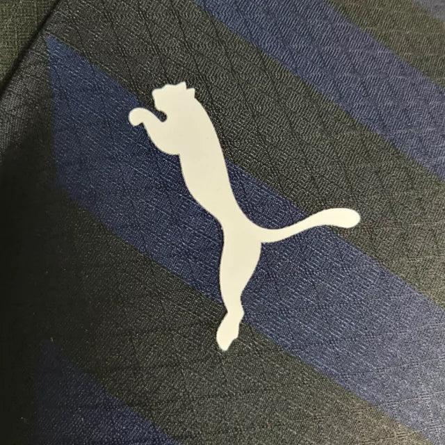 Camisa Al-Hilal III (Third) 23/24 - Jogador Masculina - Preto e Azul - Manto Elegante