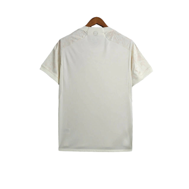 Camisa Bayern de Munique III (Third) 23/24 - Torcedor Masculina - Bege - Manto Elegante