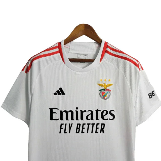 Camisa Benfica III (Third) 23/24 - Torcedor Masculina - Branco - Manto Elegante
