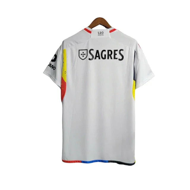 Camisa Benfica III (Third) 23/24 - Torcedor Masculina - Branco - Manto Elegante