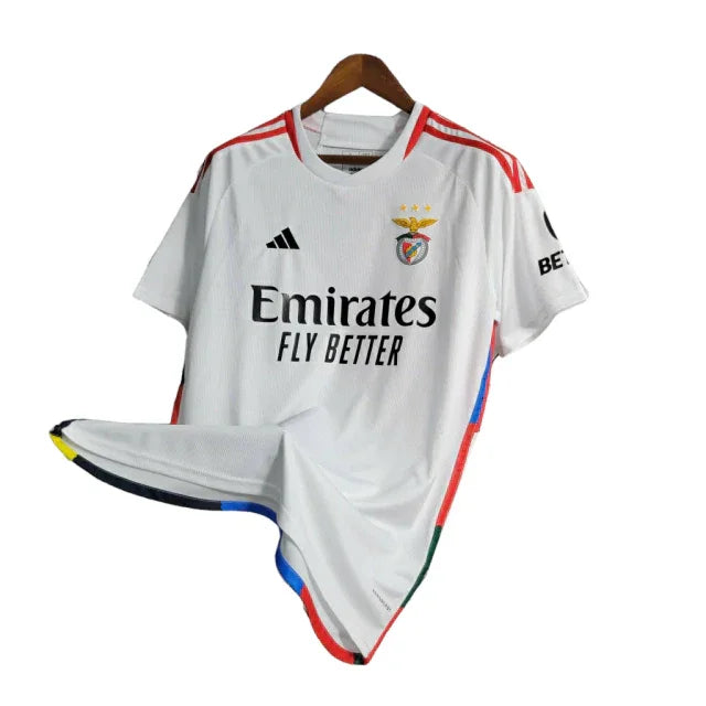 Camisa Benfica III (Third) 23/24 - Torcedor Masculina - Branco - Manto Elegante