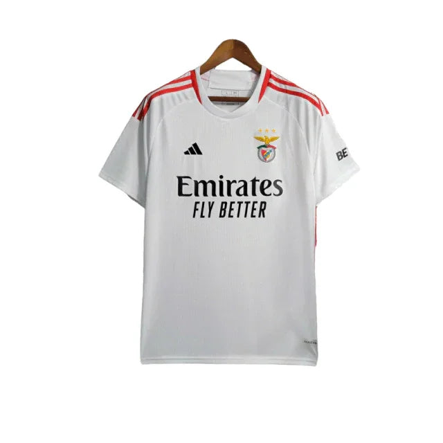 Camisa Benfica III (Third) 23/24 - Torcedor Masculina - Branco - Manto Elegante