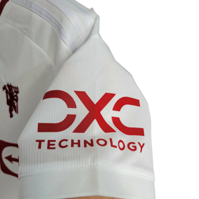 Camisa Manchester United III (Third) 23/24 - Torcedor Masculina - Branco - Manto Elegante