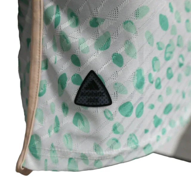 Camisa Seleção do México III (Third) 23/24 - Jogador Masculina - Branco e Verde - Manto Elegante