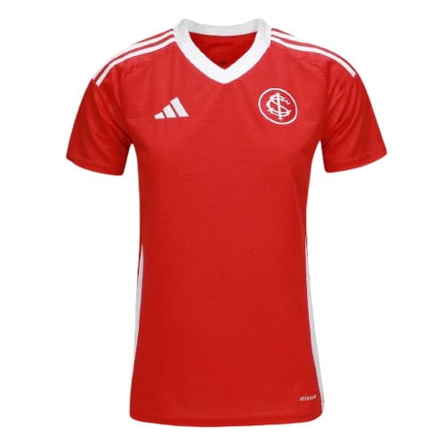 Camisa Internacional I 25/26 - Torcedor Feminina - Vermelho