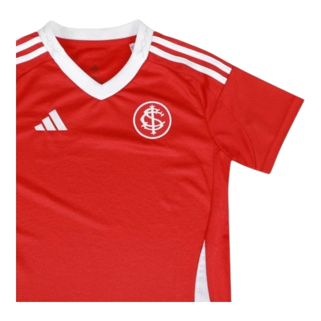 Camisa Internacional I 25/26 - Torcedor Feminina - Vermelho