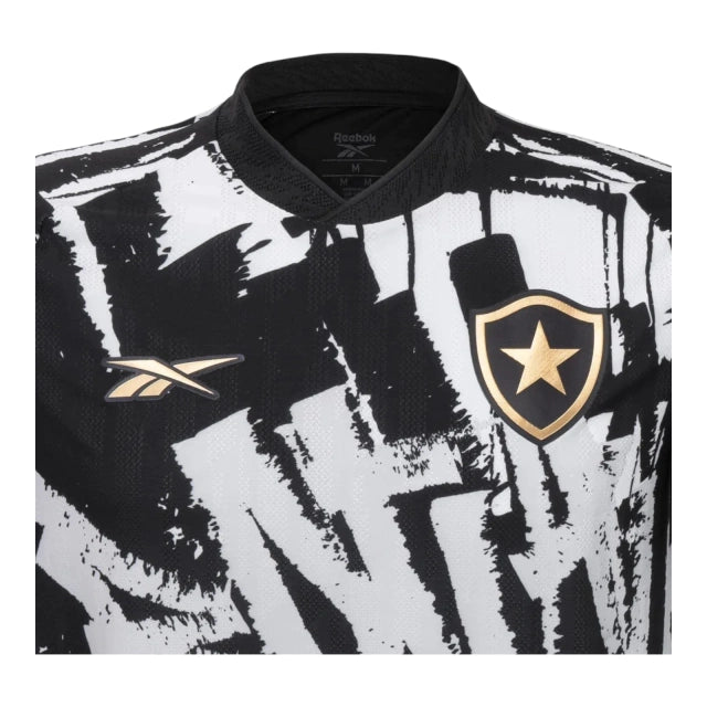 Camisa Botafogo IV 25/26 - Torcedor Masculina - Preto e Branco